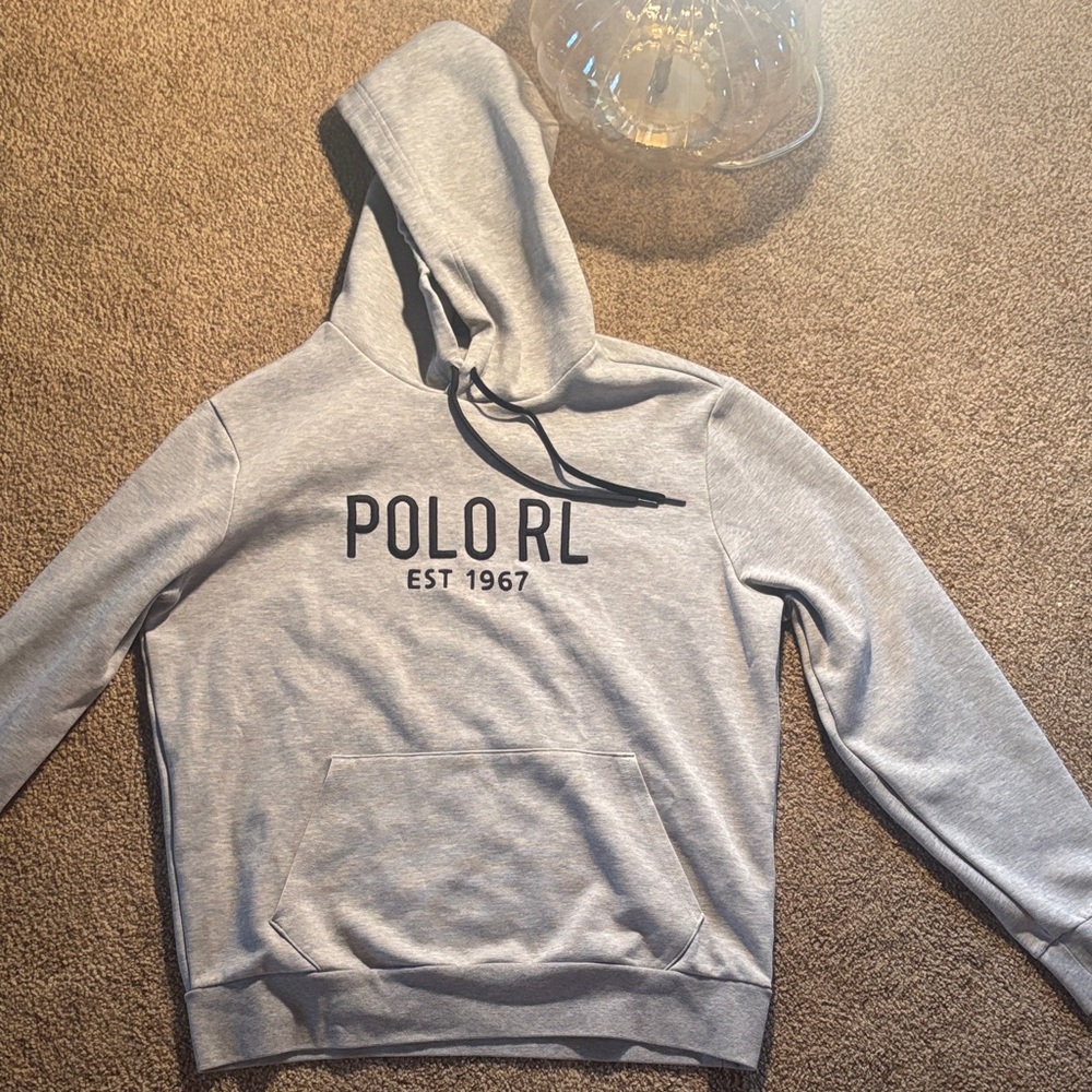 Polo by Ralph Lauren Light Gray Hoodie for Men